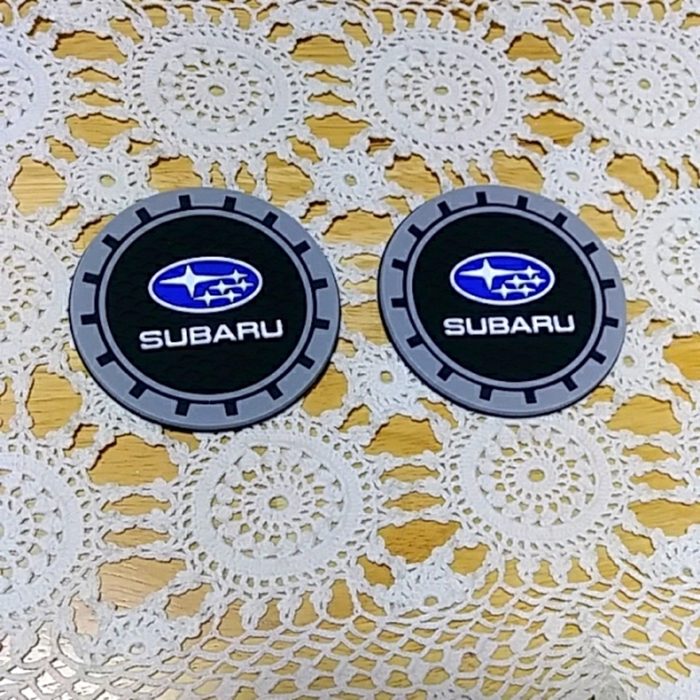 Subaru  car coasters, new Auto Accessories